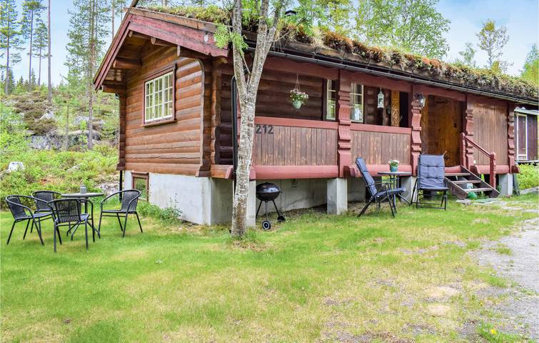 Ferienhaus für 4 Personen, mit Terrasse in Telemark