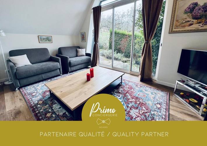 Gîte pour 6 personnes, avec jardin et vue à Garchizy