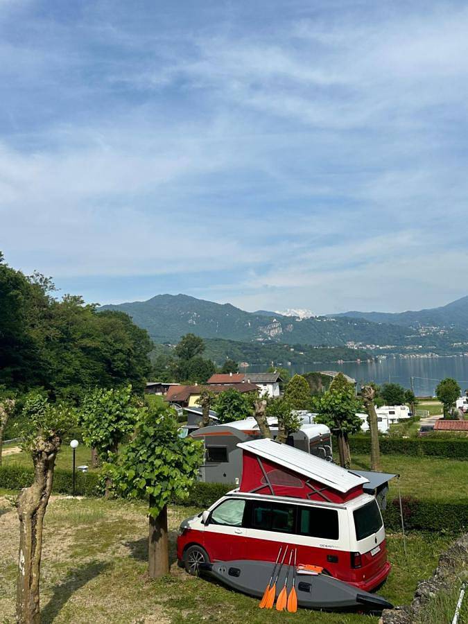 Camping Bellavista in Orta San Giulio, Ortasee