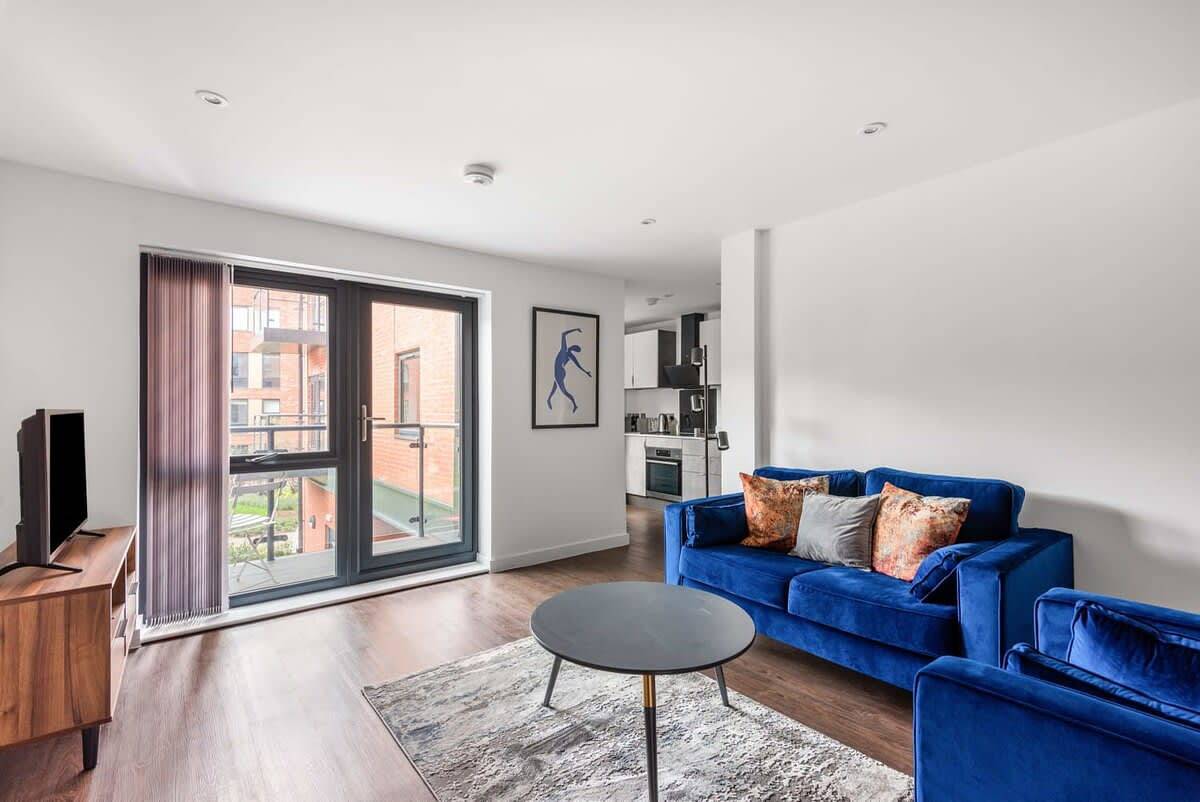 Entire apartment, Stay Zeni, Ouse Court York Bright 2 Bed Apartment in York, Yorkshire