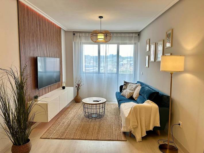 Apartamento para 3 personas, con terraza en Avilés