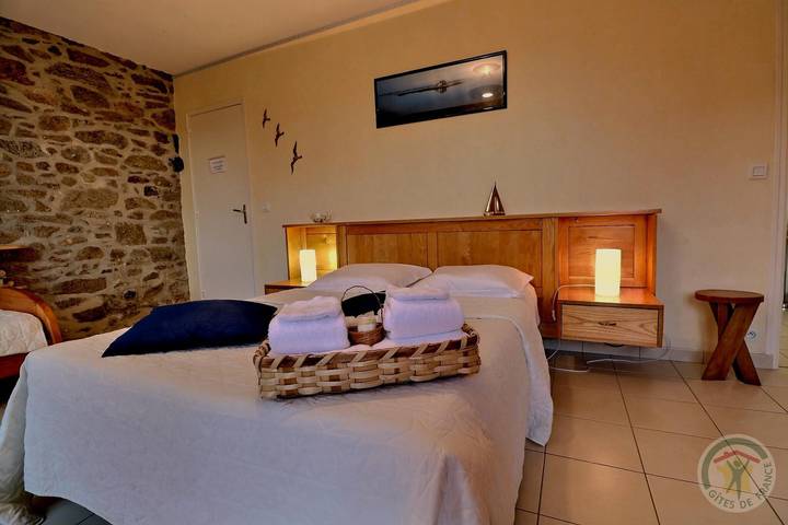 Chambre d’hôte pour 3 personnes, avec jardin en Ille-et-Vilaine