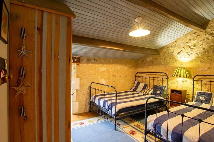 Gîte pour 6 personnes, avec jardin, animaux acceptés à Mareuil - 4