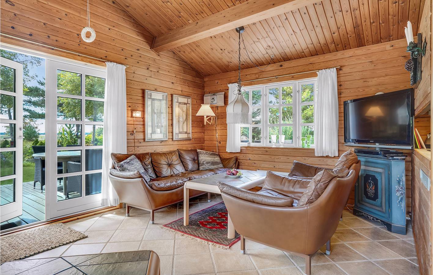 Ferienhaus für 5 Personen mit Terrasse in Napstjert, Jerup