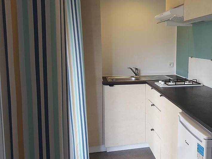 Mobil home pour 2 personnes, avec sauna et bassin pour enfant à Saint-Lunaire - 3