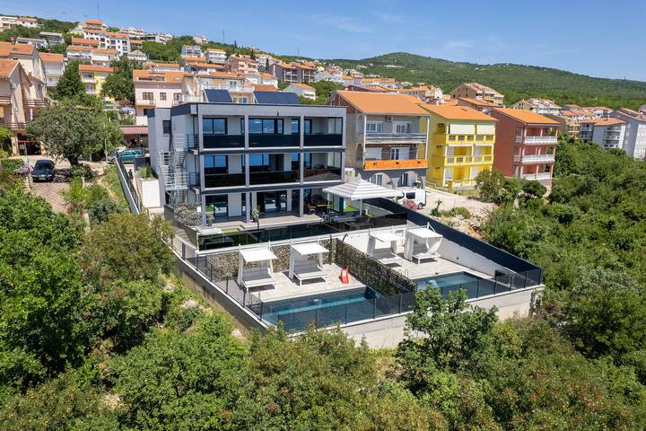 Villa für 22 Personen, mit Meerblick in Crikvenica - 2
