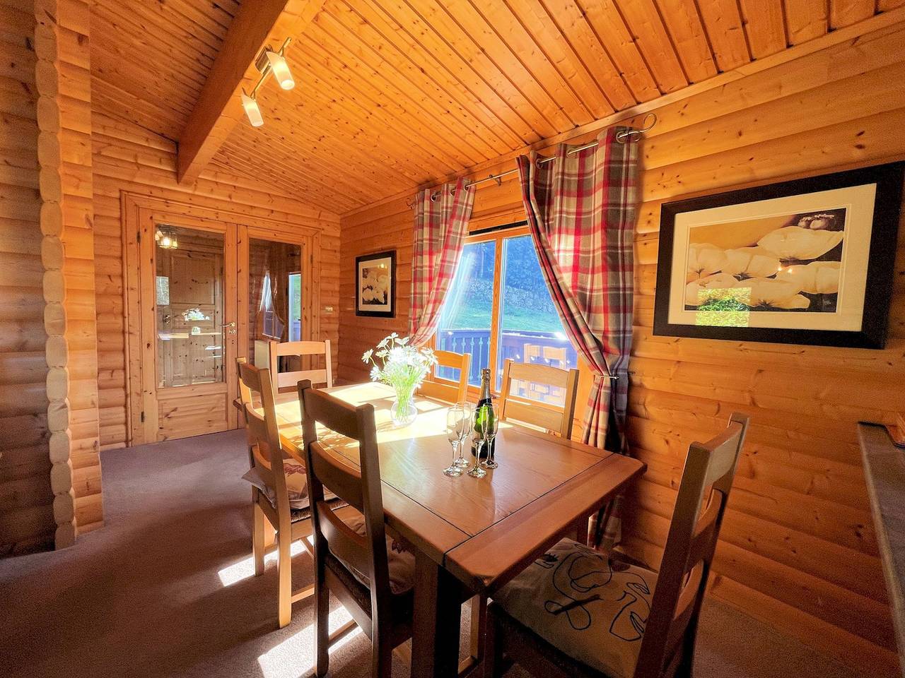 Gorgeous 3Br Norwegian Lodge with Stunning Views | Pass the Keys in Kippford, Dumfries and Galloway