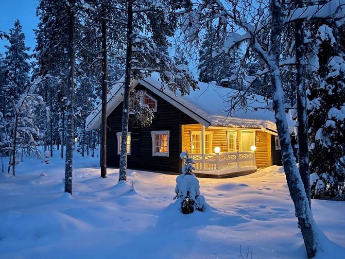 Ylläsriekko / itätupa in Ylläsjärvi, Lappland