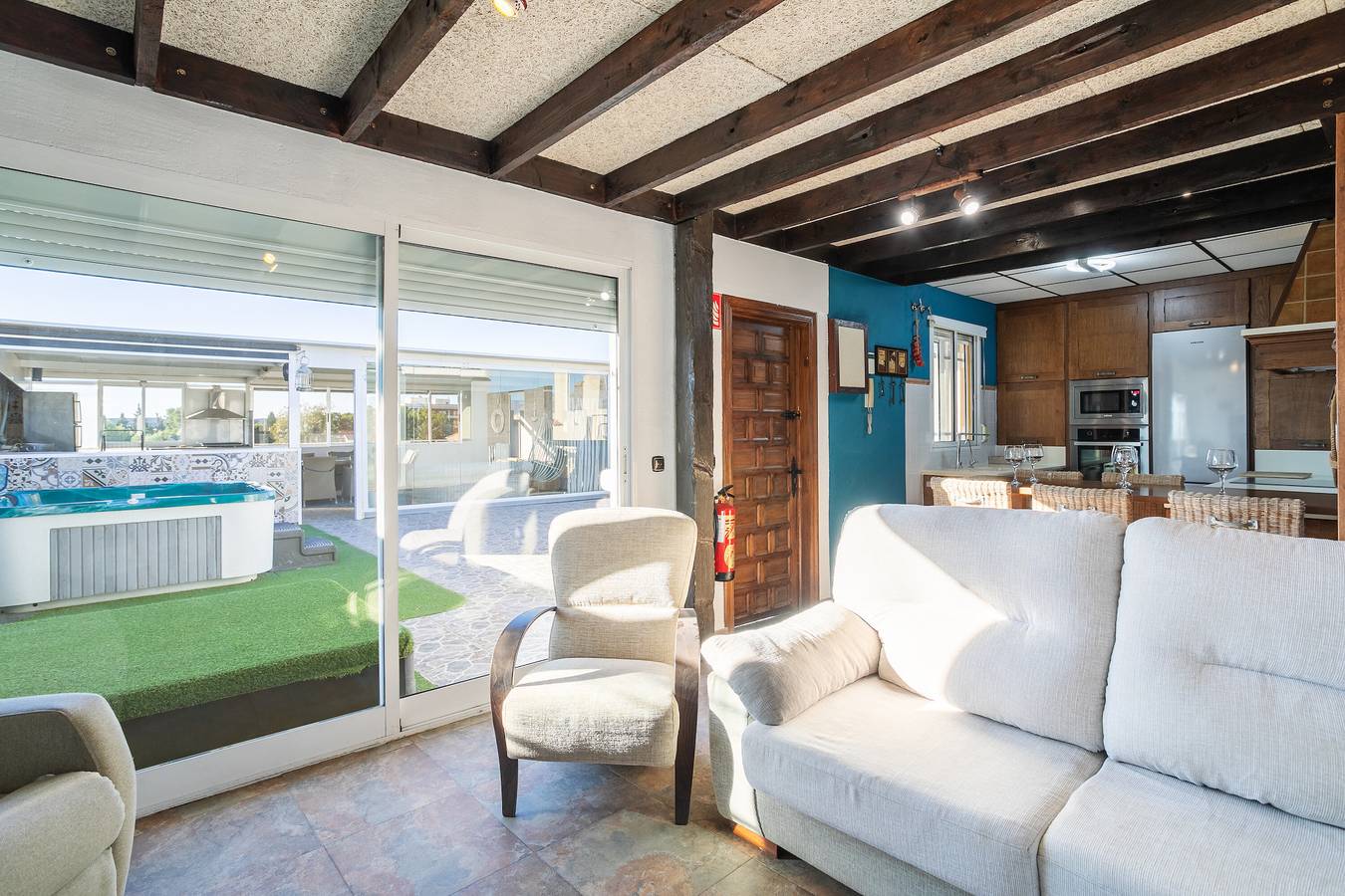 Casa de vacaciones "Estrella De Mar" con terraza privada, terraza compartida y Wi-Fi in Alicante, Costa Blanca