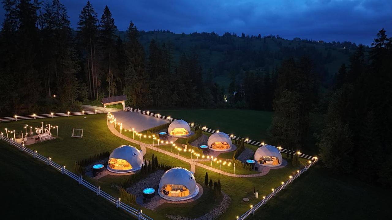Mountain Glamp & Jacuzzi in Poronin, Karpaty (Polska)