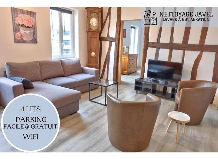 Location de vacances pour 7 personnes, avec Vue à Bonsecours