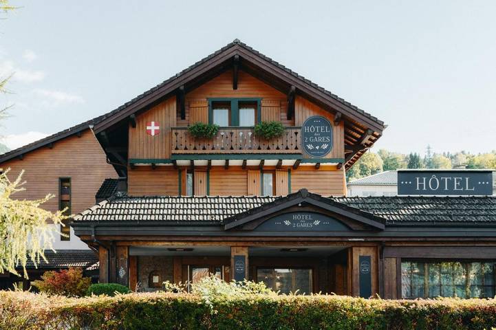 Hôtel pour 2 personnes, avec sauna ainsi que jardin et piscine dans Le Fayet (Saint-Gervais-les-Bains) - 2