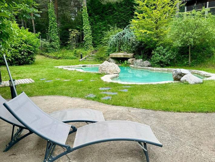 Casa rural con piscina para 12 personas, con piscina además de jardín y vistas, Se admiten mascotas en Berguedà - 4