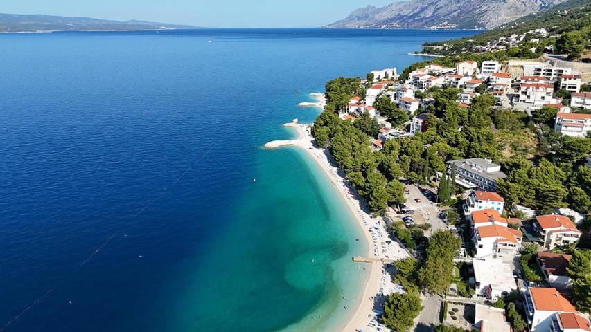 Hotel dla 2 osób, z ogród i taras, zwierzęta dozwolone w Riwiera Makarska