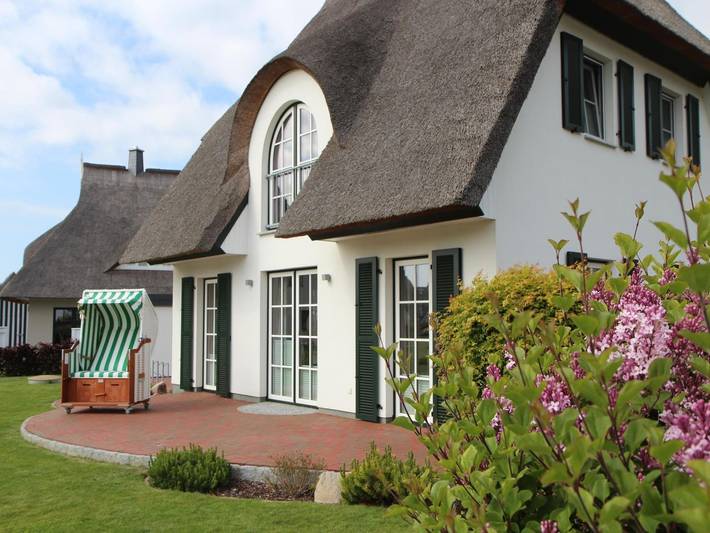 Ferienhaus für 5 Personen, mit Terrasse und Garten sowie Sauna