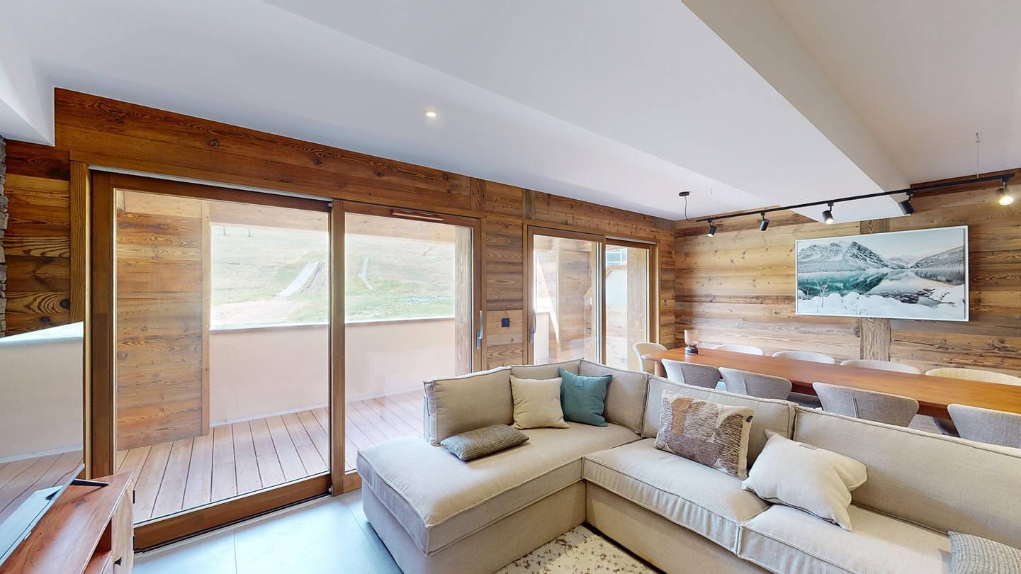 Apartamento vacacional entero, Person flat in a new residence on the snow front in La Toussuire, Fontcouverte-la Toussuire