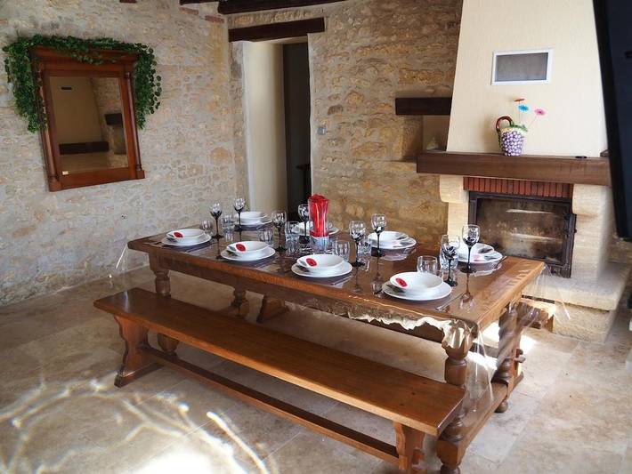 Location de vacances pour 8 personnes, avec jardin à Borrèze - 3