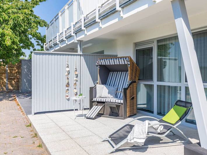 Ferienwohnung für 3 Personen, mit Terrasse und Garten in Hohenkirchen