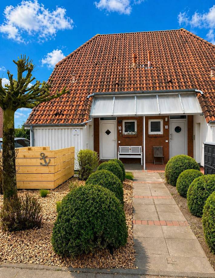 Ferienhaus für 6 Personen, mit Garten und Ausblick