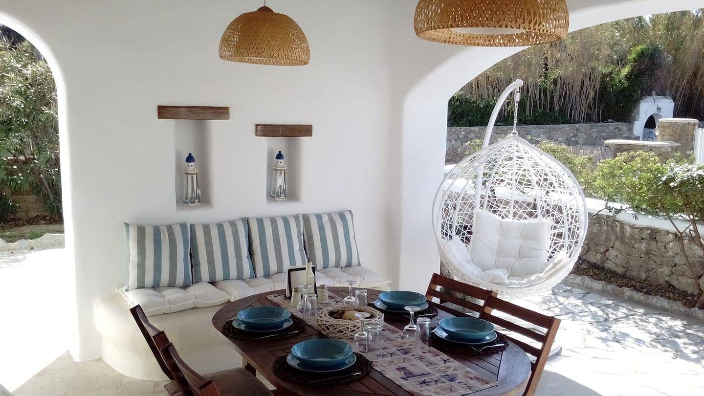 Holiday home "Mykonian Aroma" with pool in Ornos, Mykonos