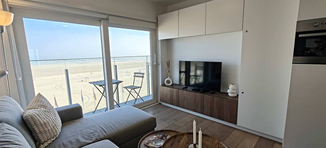 Ferienwohnung mit Meerblick für 4 Personen, mit Meerblick und Garten