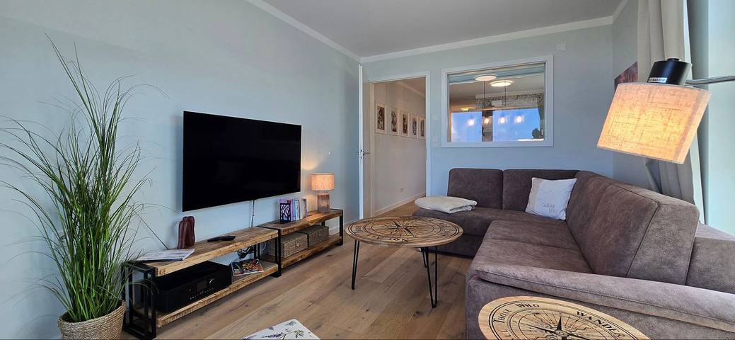 Apartamento entero, Familiäre Auszeit mit Seeblick und einer Sunshower Ir-Uv Panel Dusche in Graal-Müritz in der Ferienwohnung i15 - "Meeresrausch": in Müritzer Wiesen, Graal-Müritz