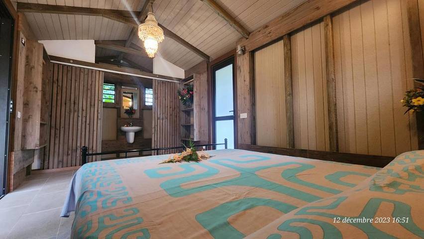 Maison d’hôte pour 4 personnes, avec terrasse et jardin dans Ha'apiti - 3