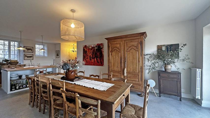 Gîte pour 14 personnes, avec jardin et piscine à Ambazac - 4