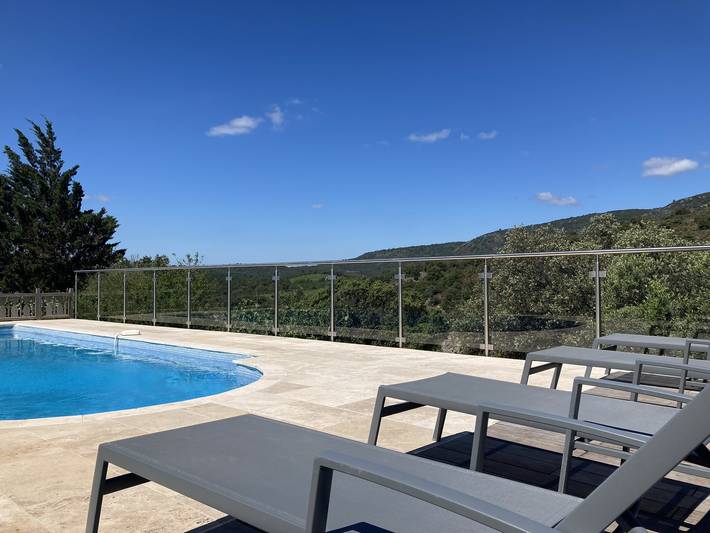 Gîte pour 6 personnes, avec Piscine à Félines-Minervois - 3