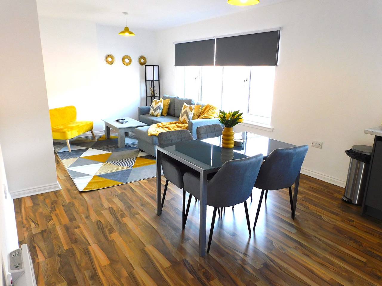 Appartement entier, Appartement de vacances pour 6 personnes avec jardin in Hamilton, South Lanarkshire