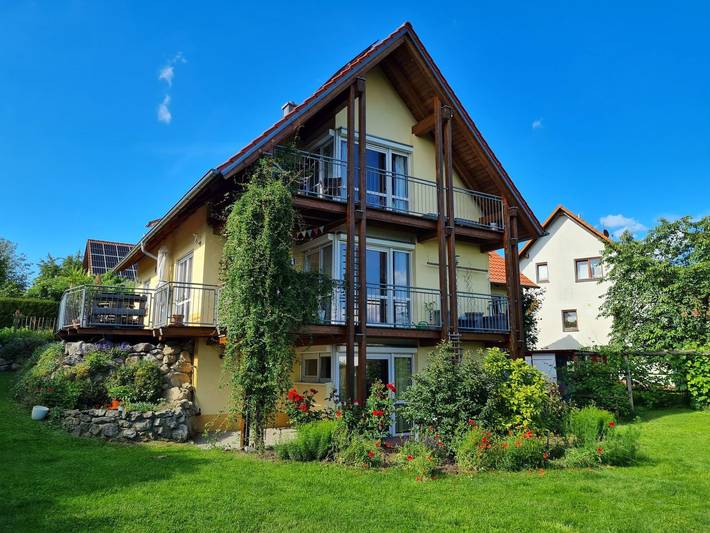 Ferienwohnung für 4 Personen, mit Terrasse und Garten