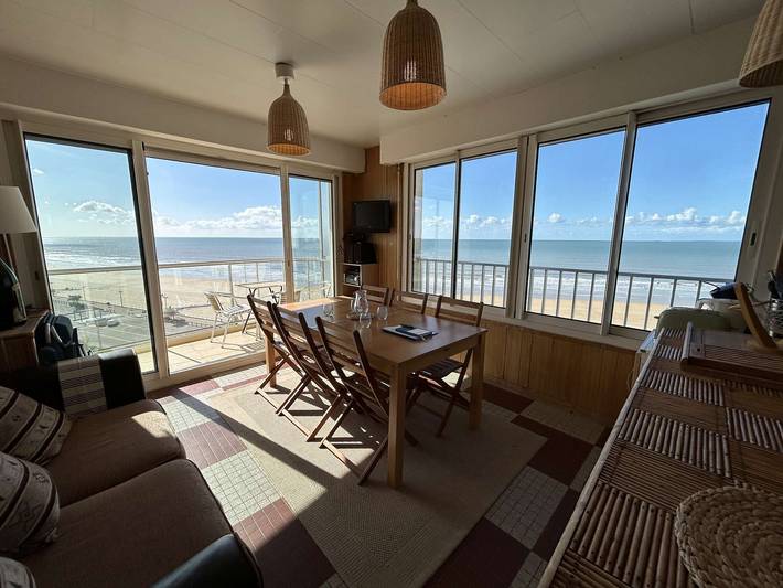 Gîte pour 6 personnes, avec Balcon à Saint-Jean-de-Monts