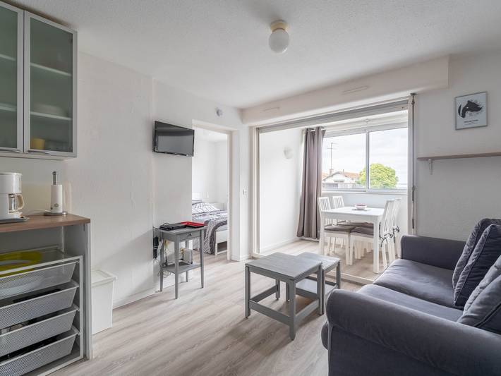 Gîte pour 4 personnes, avec Balcon dans L'Aiguillon (Arcachon)