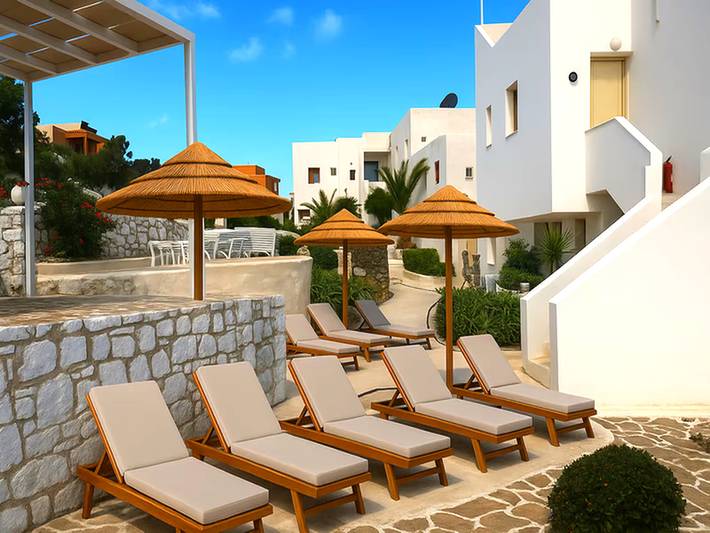Bungalow für 10 Personen, mit Meerblick und Garten, mit Haustier auf Kreta - 2