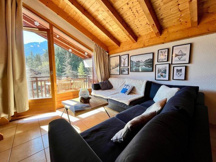 Appartement de vacances pour 4 personnes, avec balcon à Samoëns