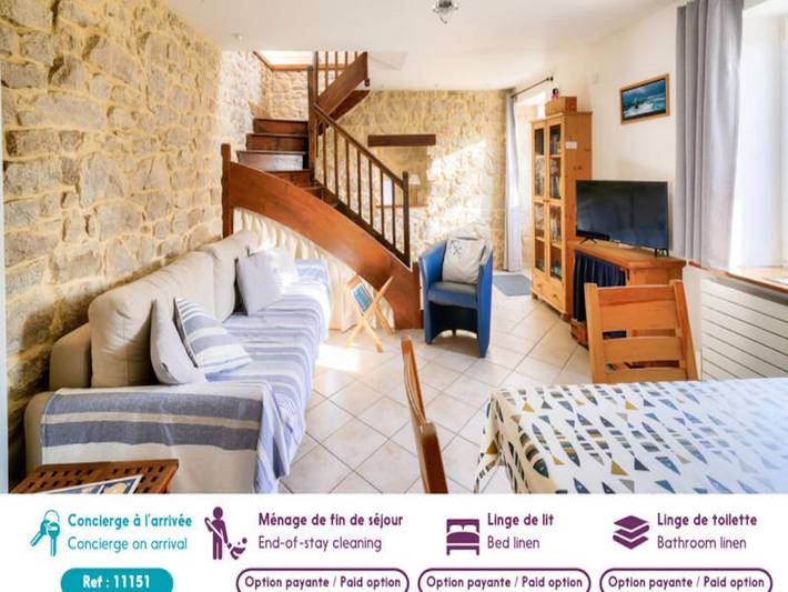 Gîte pour 4 personnes, avec jardin à Pont-l'Abbé - 2