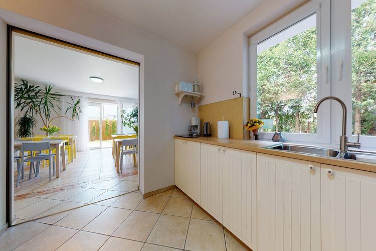 Ferienhaus in Międzywodzie am Strand in Międzywodzie, Wollin