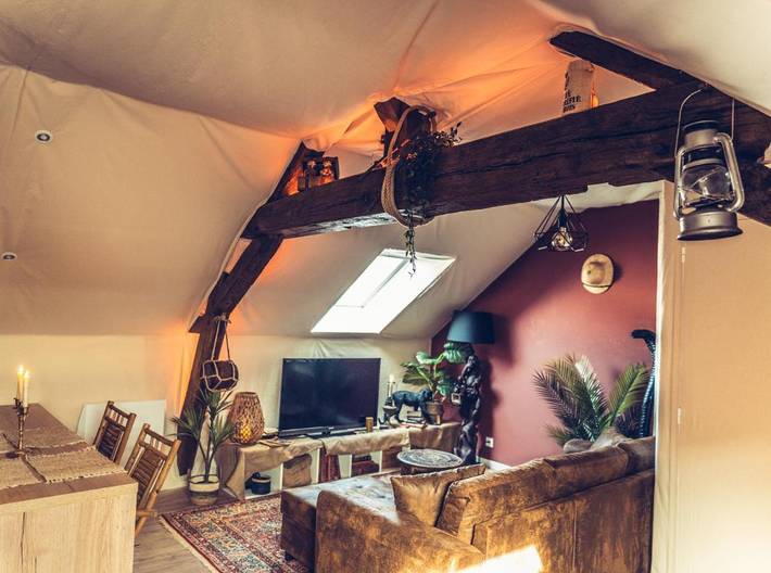 Apartamento de vacaciones para 4 personas, con jardín y terraza - 1