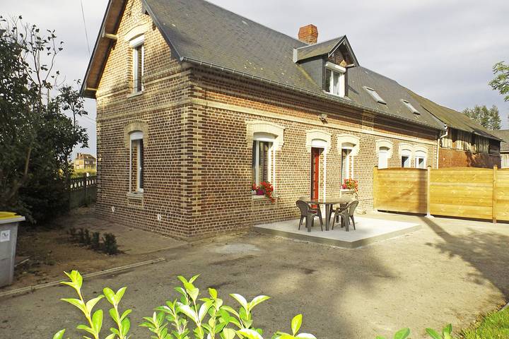 Gîte pour 4 personnes, avec Terrasse ainsi que Jardin et Vue