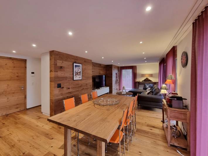 Hütte für 6 Personen, mit Balkon, kinderfreundlich in Saas-Fee - 3