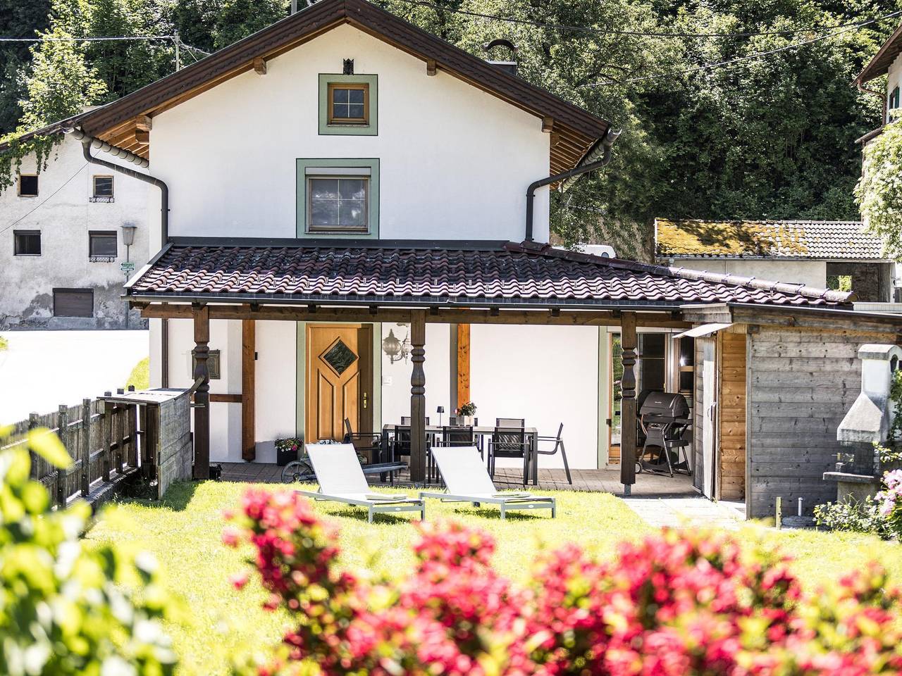 Ferienhaus in Strass mit Bergblick in Strass im Zillertal, Kitzbüheler Alpen