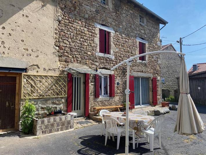 Cottage pour 4 personnes, avec terrasse et vue à Bellevue-la-Montagne