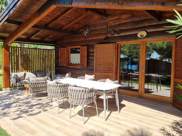 Villa für 6 Personen, mit Terrasse und Garten, mit Haustier