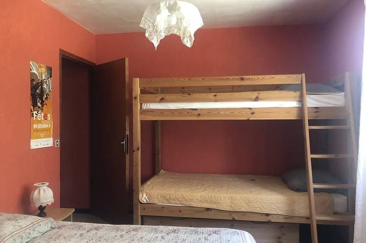 Große T2 auf der Gartenebene von Chalet in Barcelonnette in Barcelonnette, Espace Lumière