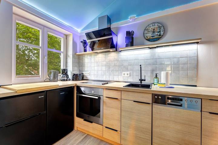 Appartement entier, Ferienwohnung mit privater Sauna und Kamin, direkt am Strand. in Ückeritz, Bernsteinbäder
