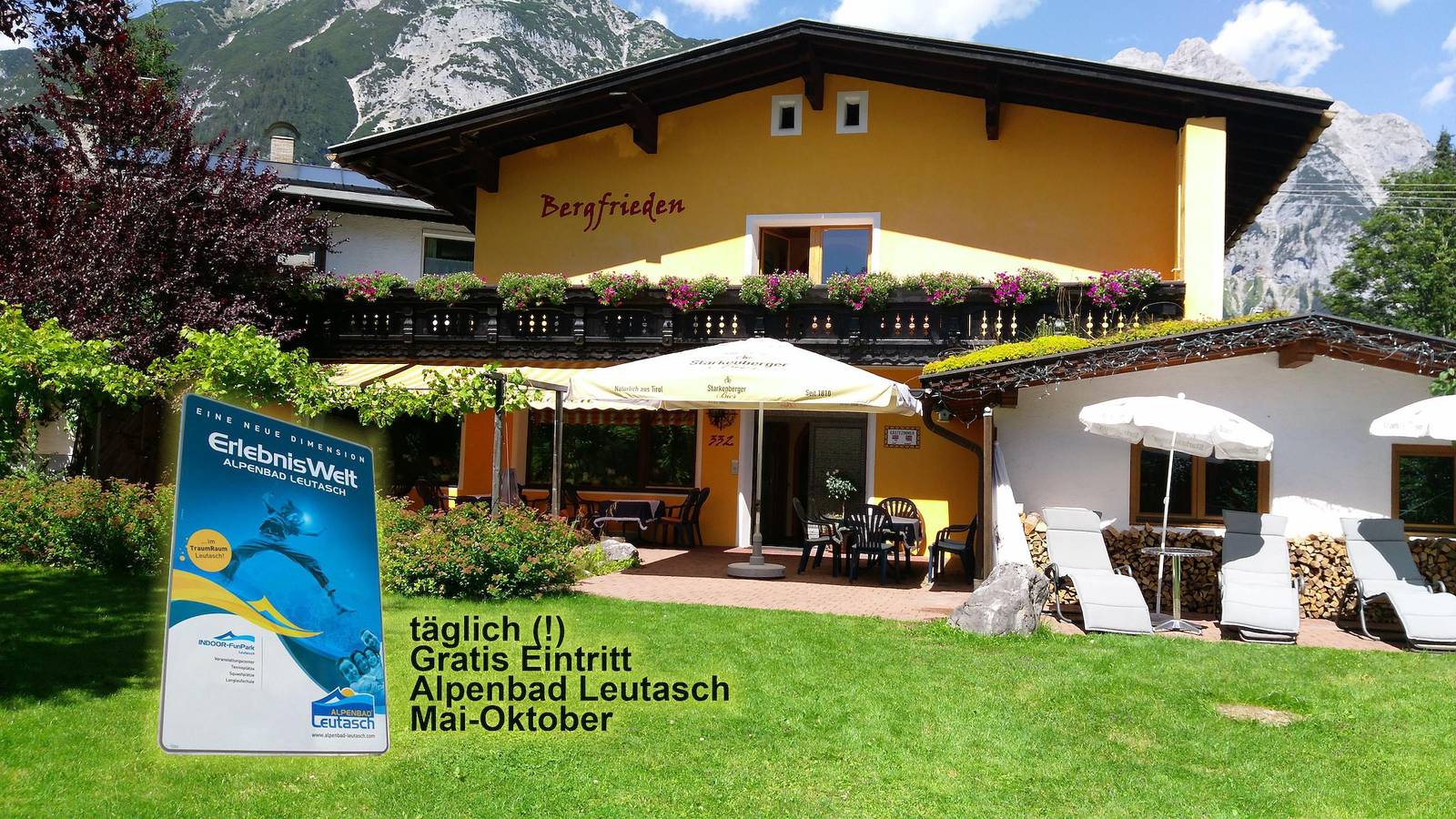 Ganze Ferienwohnung, Appartement  "Alpenrose" in Weidach, Leutasch