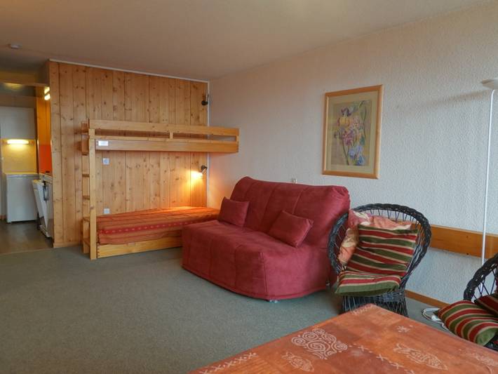 Estudio para 4 personas, con balcón y vistas - 1