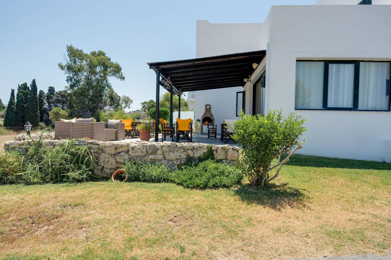 Bed and Breakfast 'Ilios and Irene 10' con terraza compartida, Wi-Fi y aire acondicionado. in Mastichari, Isla de Cos