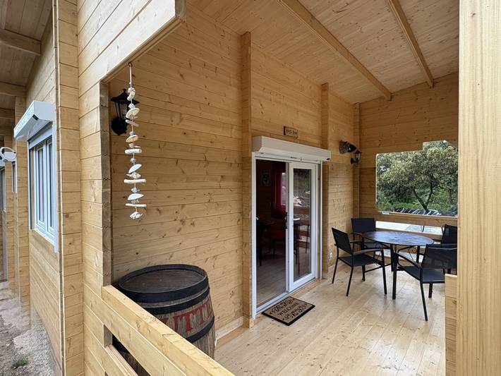Chalet pour 2 personnes, avec jardin dans l' Aude