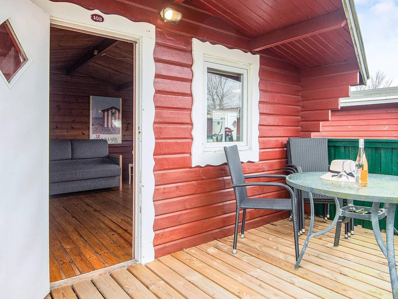 2 persoons vakantieparkhuis in Rømø in Sønderstrand, Tagholm